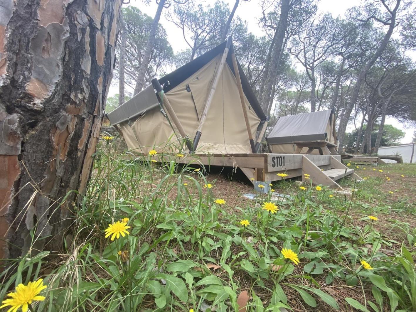 Camping 3 Estrellas Costa Brava Vall-Llobrega Exterior foto